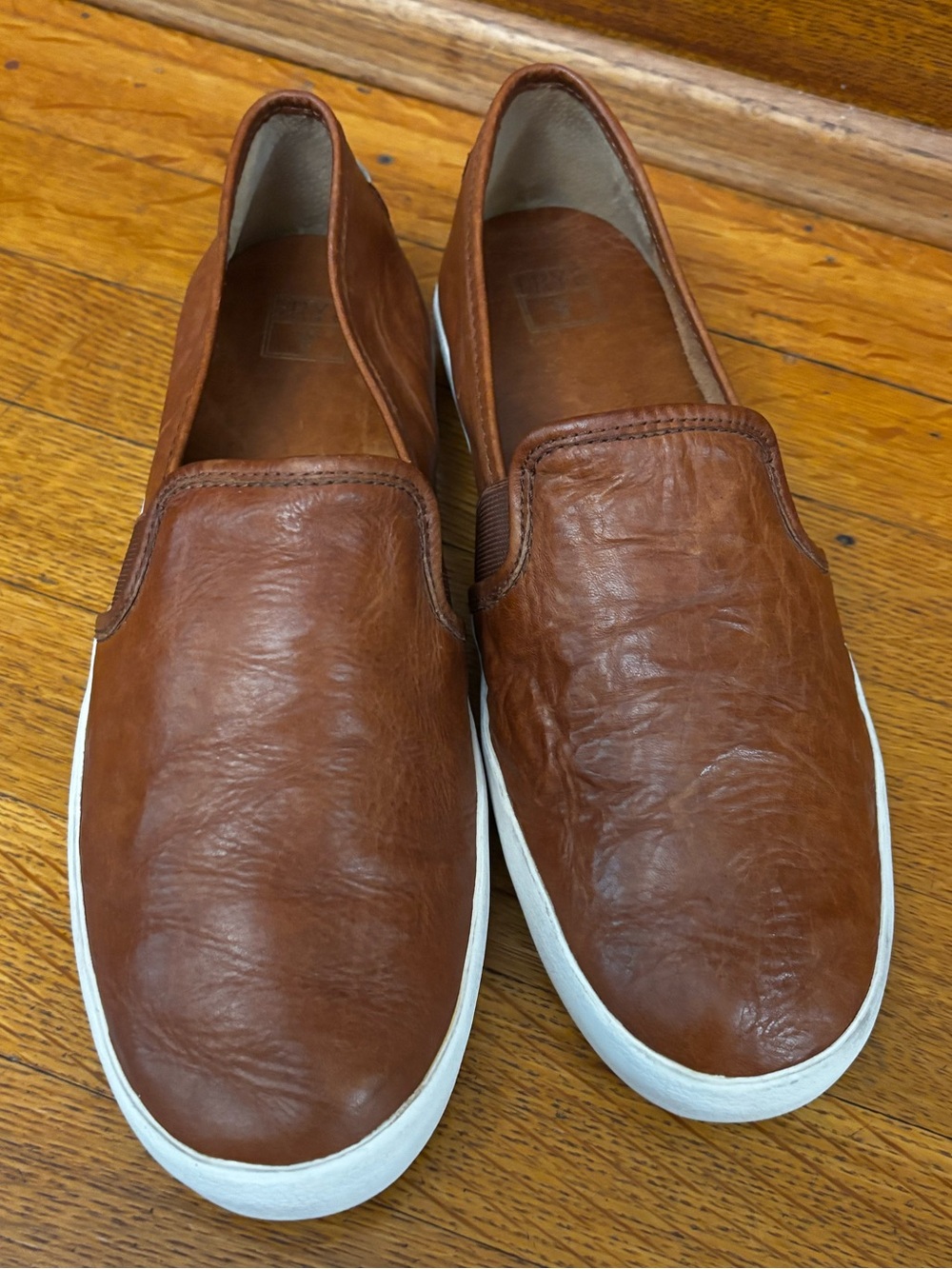 Frye Dylan Slip On Leather Shoes